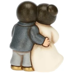 THUN Coppia sposini abbracciati seduti piccoli* Bomboniere Anniversario|Bomboniere Matrimonio