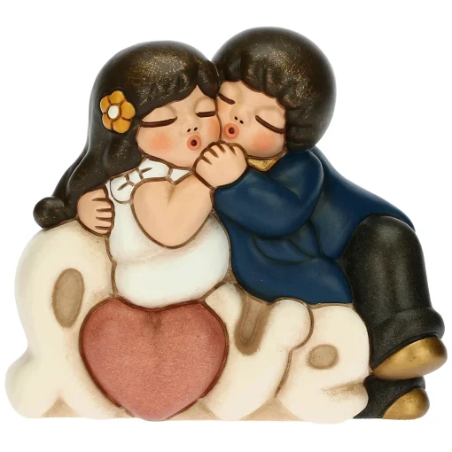 THUN Coppia sposini innamorati su scritta Love grandi* Bomboniere Matrimonio