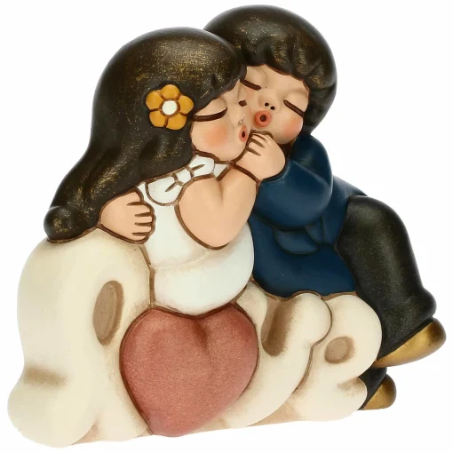 THUN Coppia sposini innamorati su scritta Love grandi* Bomboniere Matrimonio
