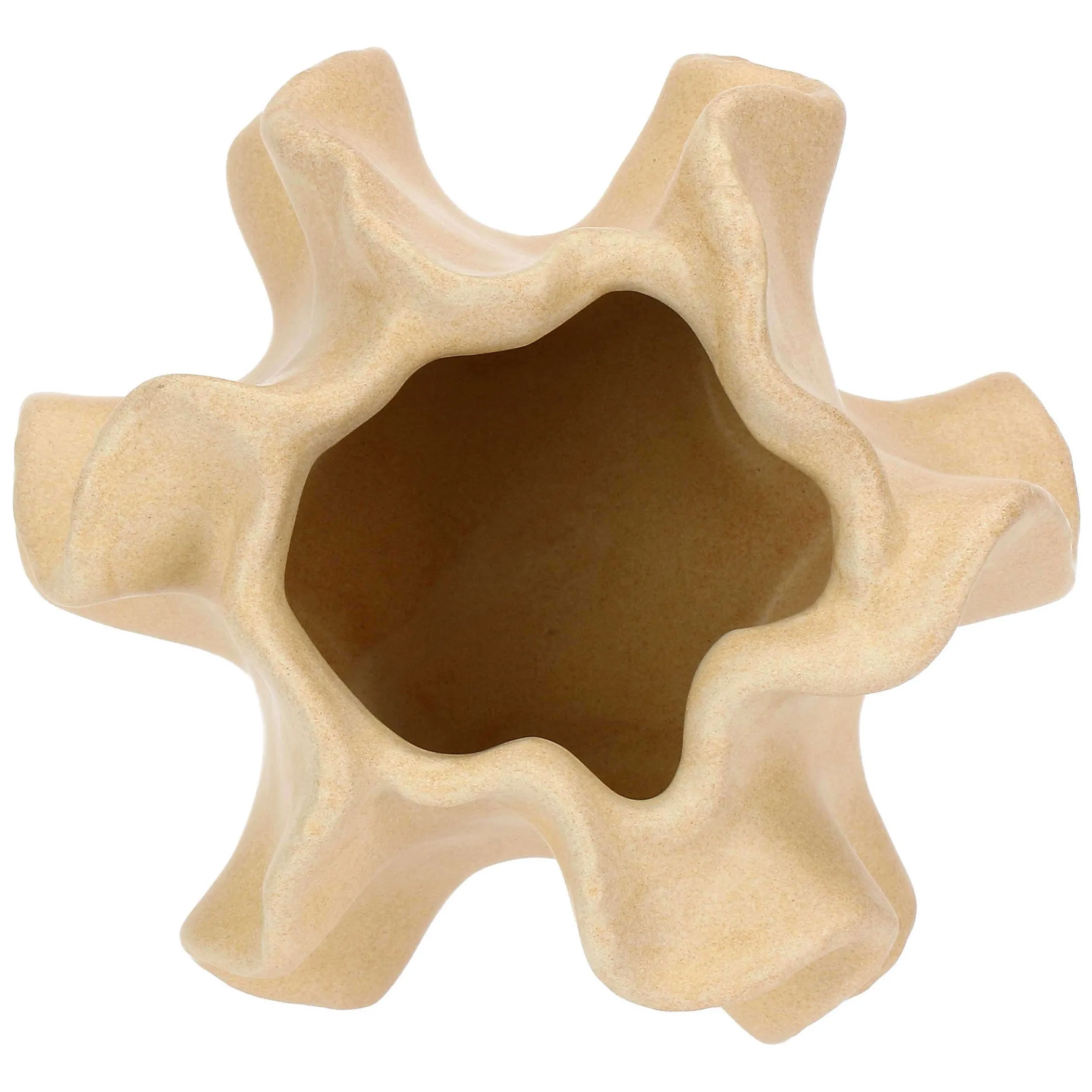 THUN Coprivaso in ceramica Mare da amare beige, piccolo* Vasi E Coprivasi