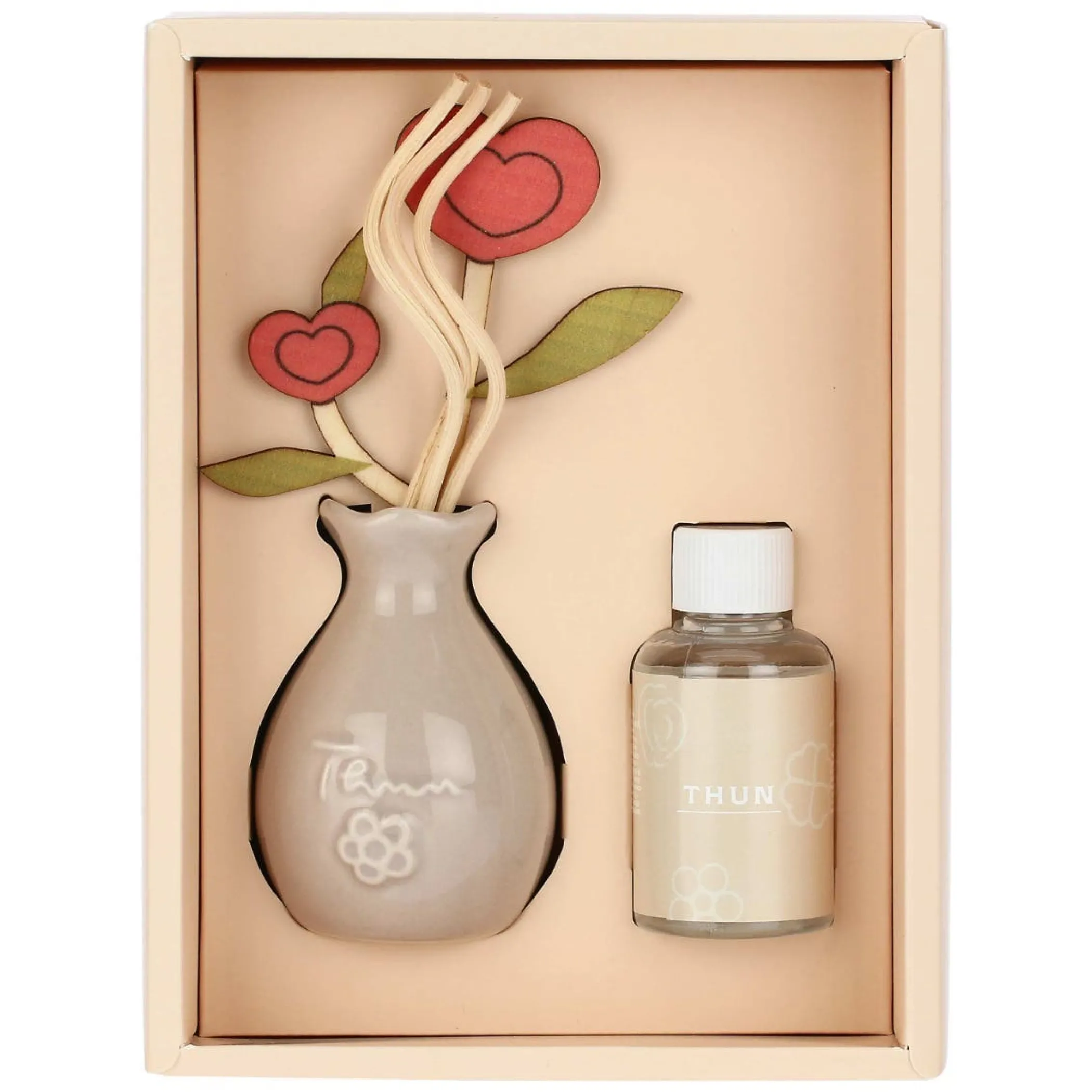 THUN Diffusore con cuore in porcellana* Bomboniere Matrimonio|Diffusori