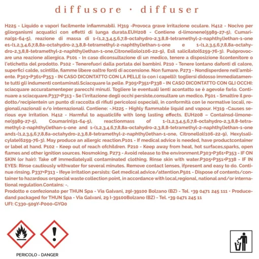 THUN Diffusore Orange Sunset Fragrances, medio* Diffusori