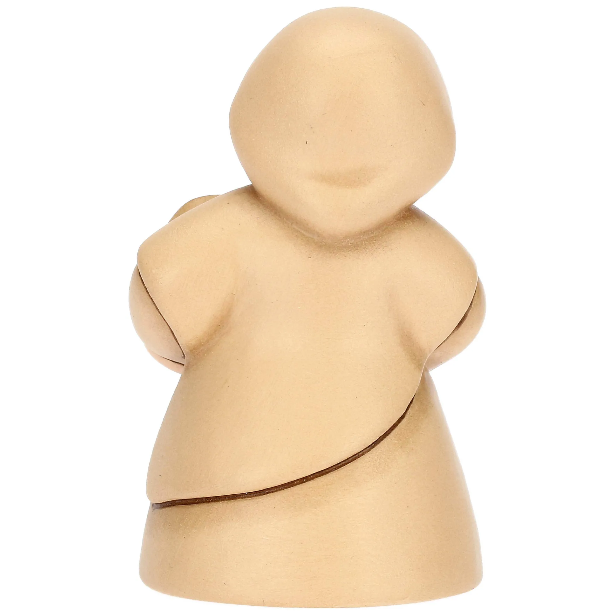 THUN Donna con castagne in ceramica Presepe Classico champagne* Presepe