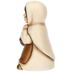 THUN Donna con cesto di uova in ceramica Presepe Classico* Presepe