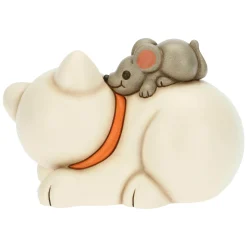 THUN Gatto con topolino* Animali E Mini Animali|Bomboniere Comunione