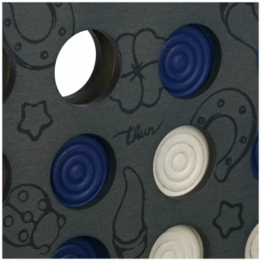 THUN Gioco "Unisci 4" in legno e ceramica* Altri Oggetti Decorativi