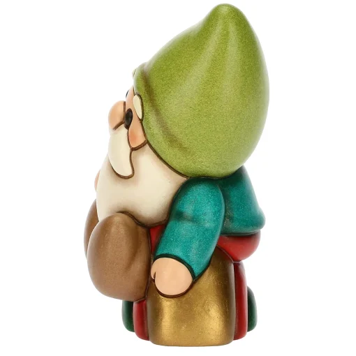 THUN Gnomo Oliver su arcobaleno in ceramica Bosco Magico* Bomboniere Cresima|Bomboniere Comunione