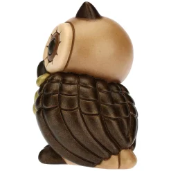 THUN Gufo saggio con quadrifoglio portafortuna medio* Animali E Mini Animali|Bomboniere Laurea