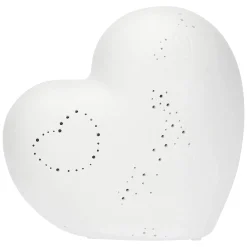 THUN Lampada a forma di cuore in ceramica* Lampade