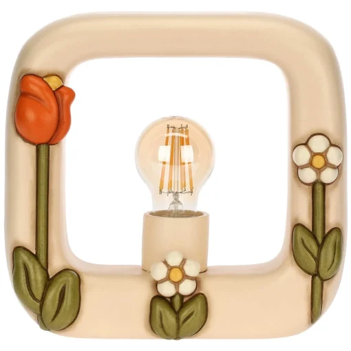 THUN Lampada quadrata in ceramica Happy Country* Lampade