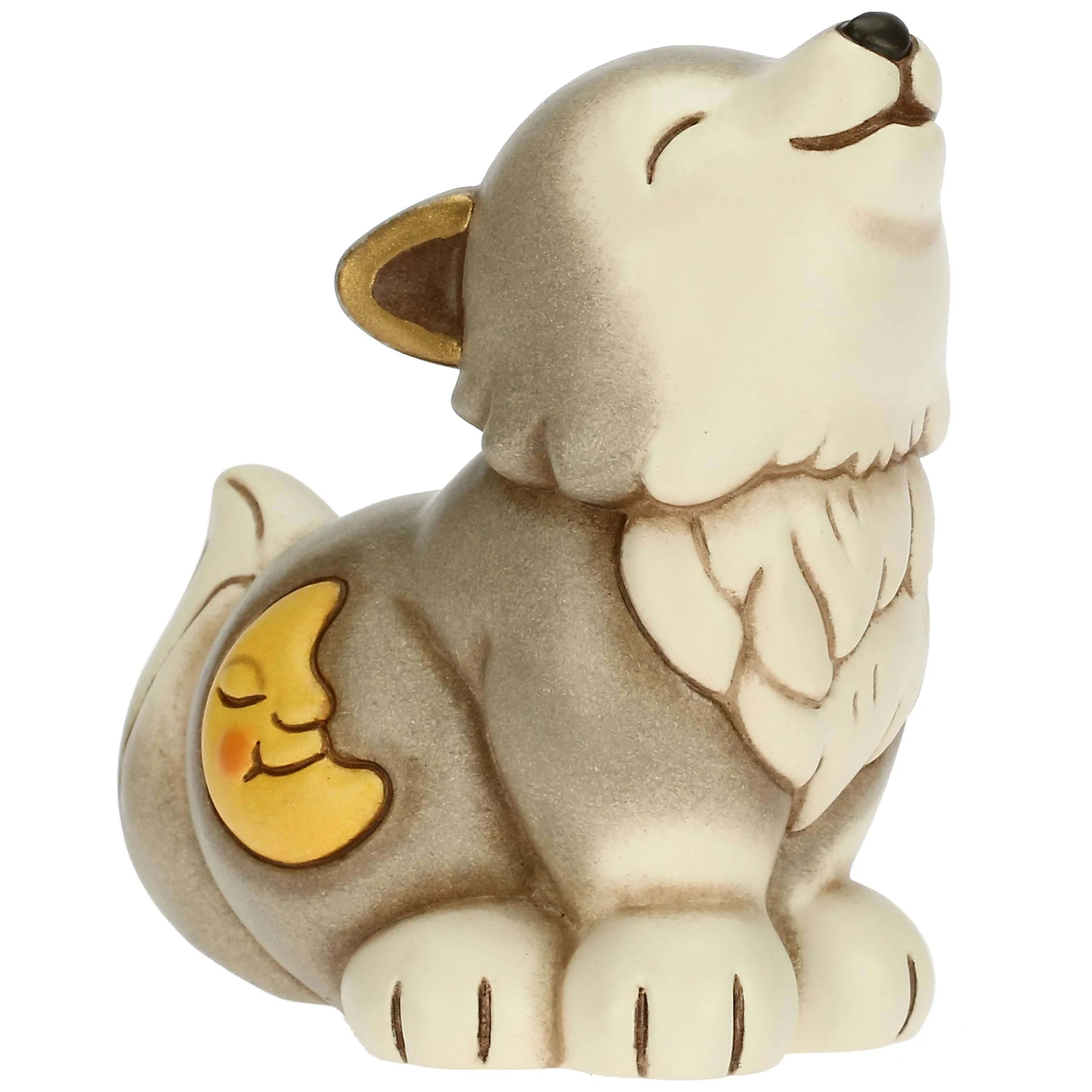 THUN Lupo Noah con luna piccolo Regali d'inverno* Animali E Mini Animali|Figure