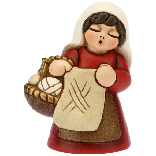 THUN Magliaia Presepe Classico rosso* Presepe