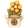 THUN Mini annaffiatoio in ceramica con margherita* Bomboniere Cresima|Bomboniere Comunione