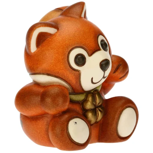 THUN Mini panda rosso Otto Dreamer con quadrifoglio porta fortuna* Animali E Mini Animali|Figure
