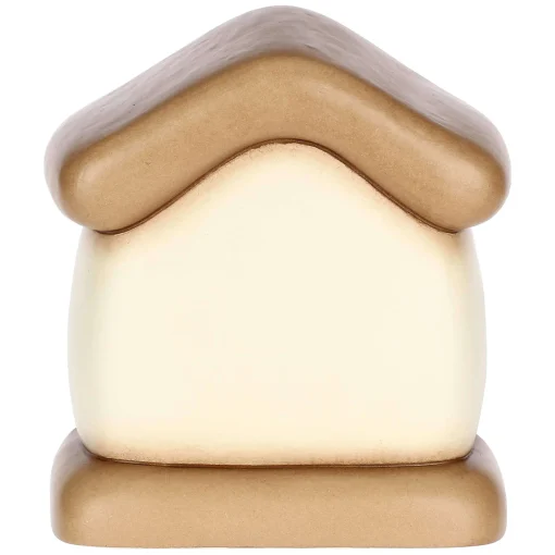 THUN Mini presepe con capanna e Sacra Famiglia in ceramica* Presepe
