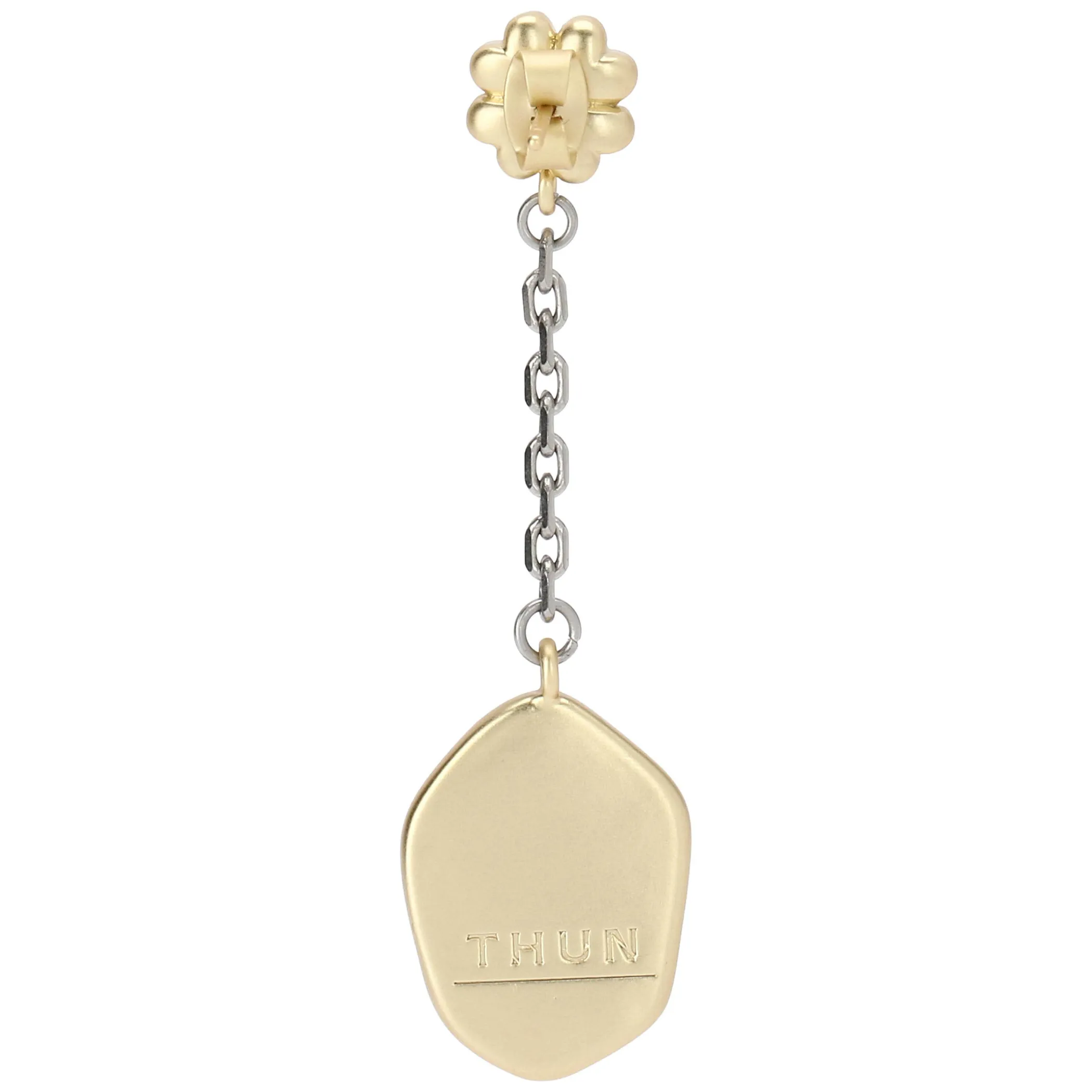 THUN Orecchini pendenti con pietra ceramica e quadrifoglio* Orecchini