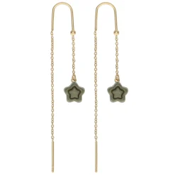 THUN Orecchini pendenti con stella in ceramica* Orecchini