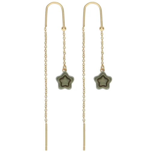 THUN Orecchini pendenti con stella in ceramica* Orecchini