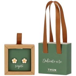 THUN Orecchini pin con margherita* Orecchini