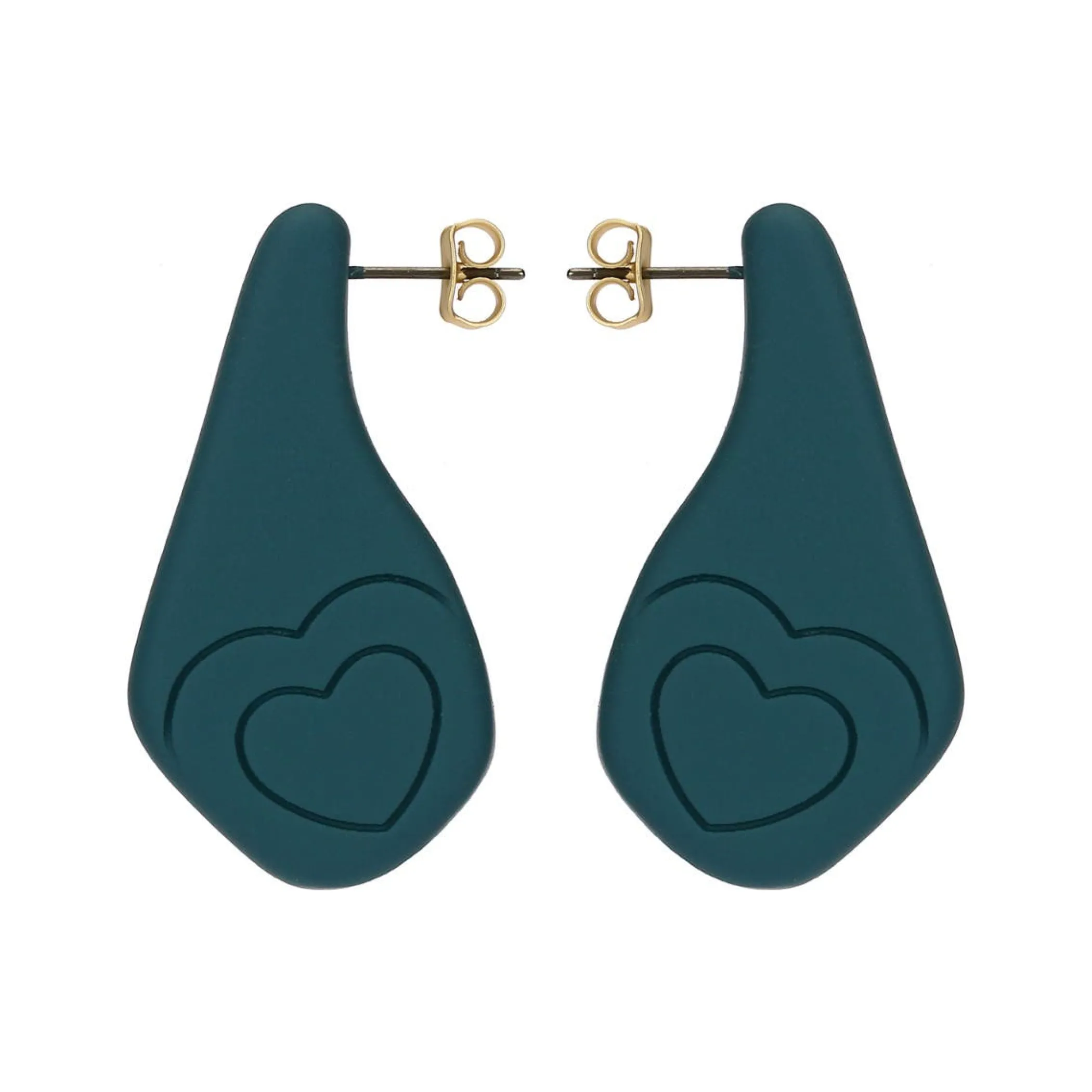 THUN Orecchini pin in resina cuore* Orecchini