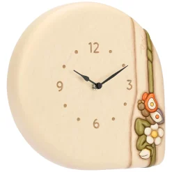 THUN Orologio da parete con farfalla e fiori in ceramica Country Bloom* Country Bloom E Sublime|Orologi
