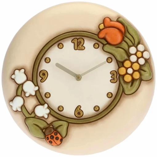 THUN Orologio da parete Country con coccinella portafortuna* Country|Orologi
