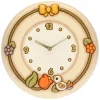 THUN Orologio da parete Country con tulipano e uccellino grande* Country|Orologi