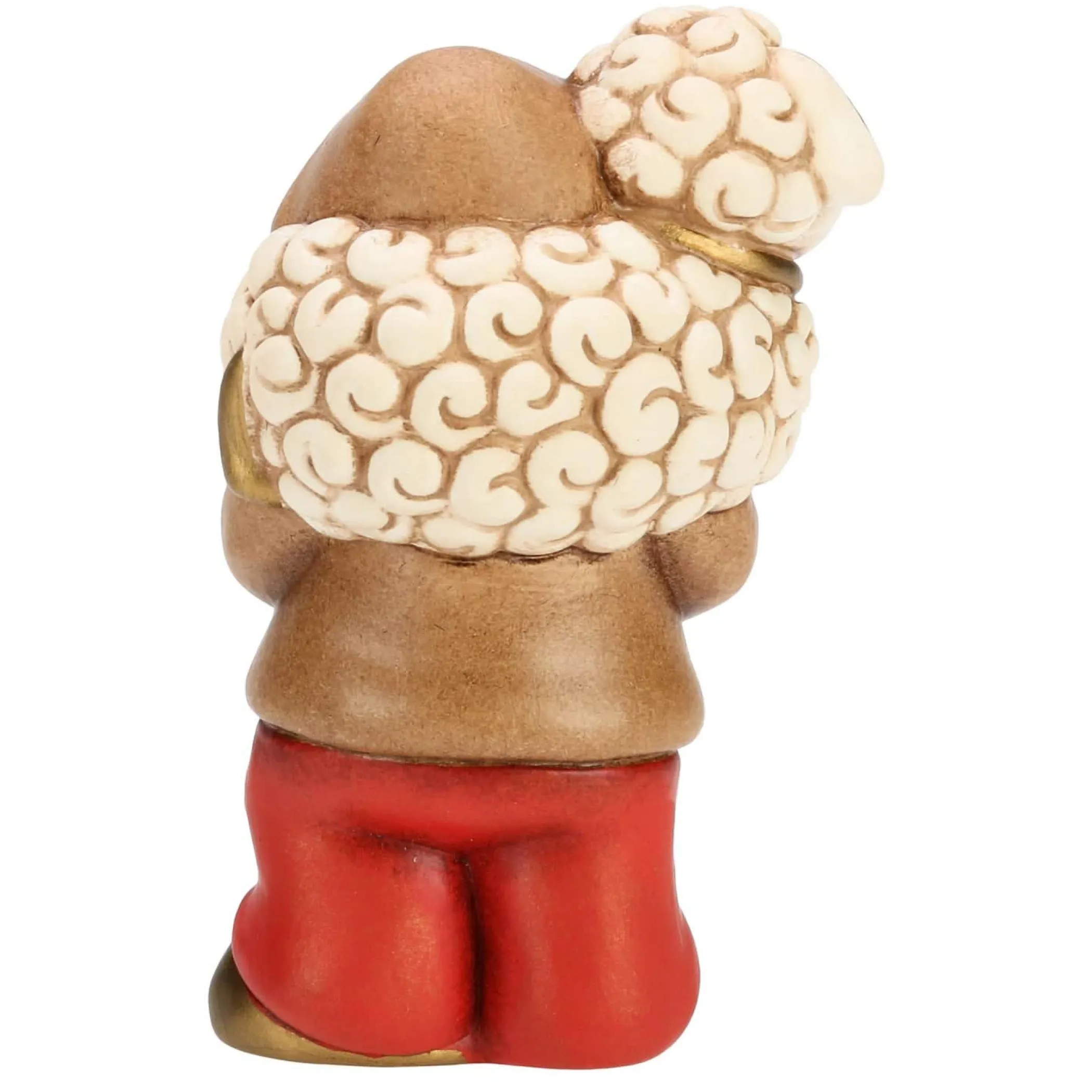 THUN Pastore con pecora Presepe classico variante rossa* Presepe