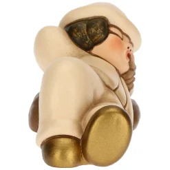 THUN Pastore dormiente in ceramica Presepe Classico champagne* Presepe