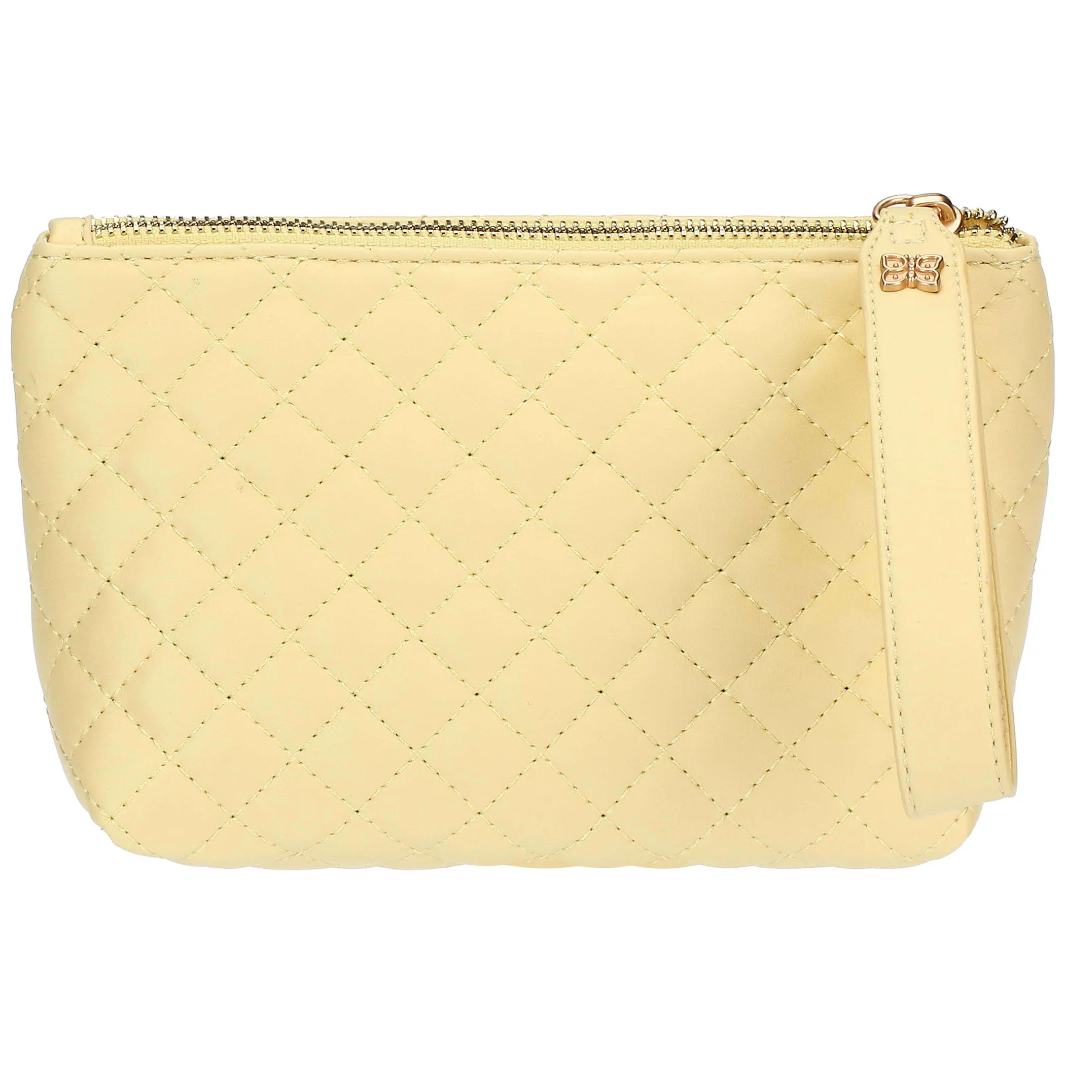 THUN Pochette in ecopelle trapuntata, gialla* Borse, Portafogli E Trousse