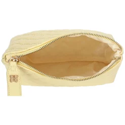 THUN Pochette in ecopelle trapuntata, gialla* Borse, Portafogli E Trousse