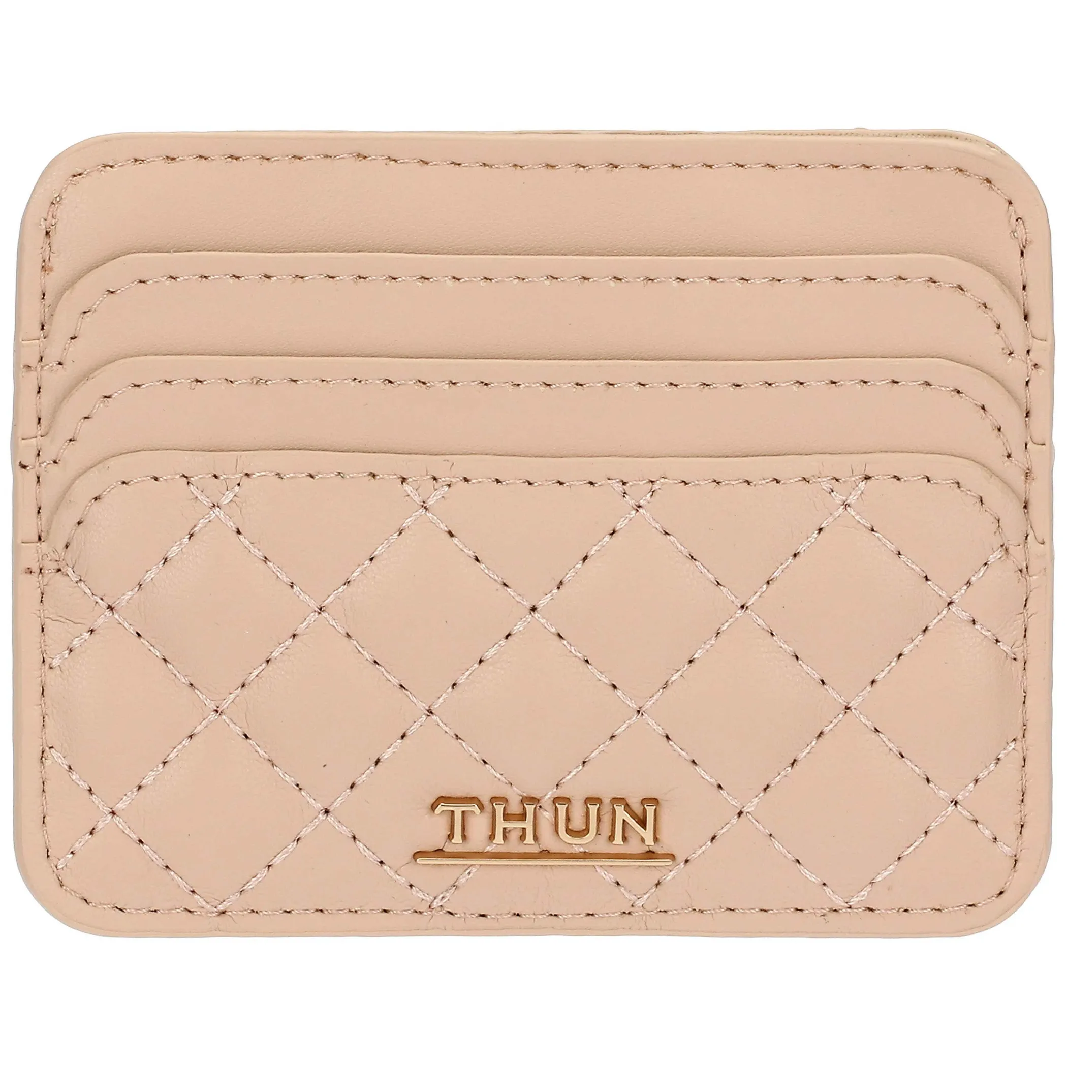 THUN Porta carte in ecopelle piccolo, rosa* Borse, Portafogli E Trousse