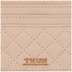THUN Porta carte in ecopelle piccolo, rosa* Borse, Portafogli E Trousse