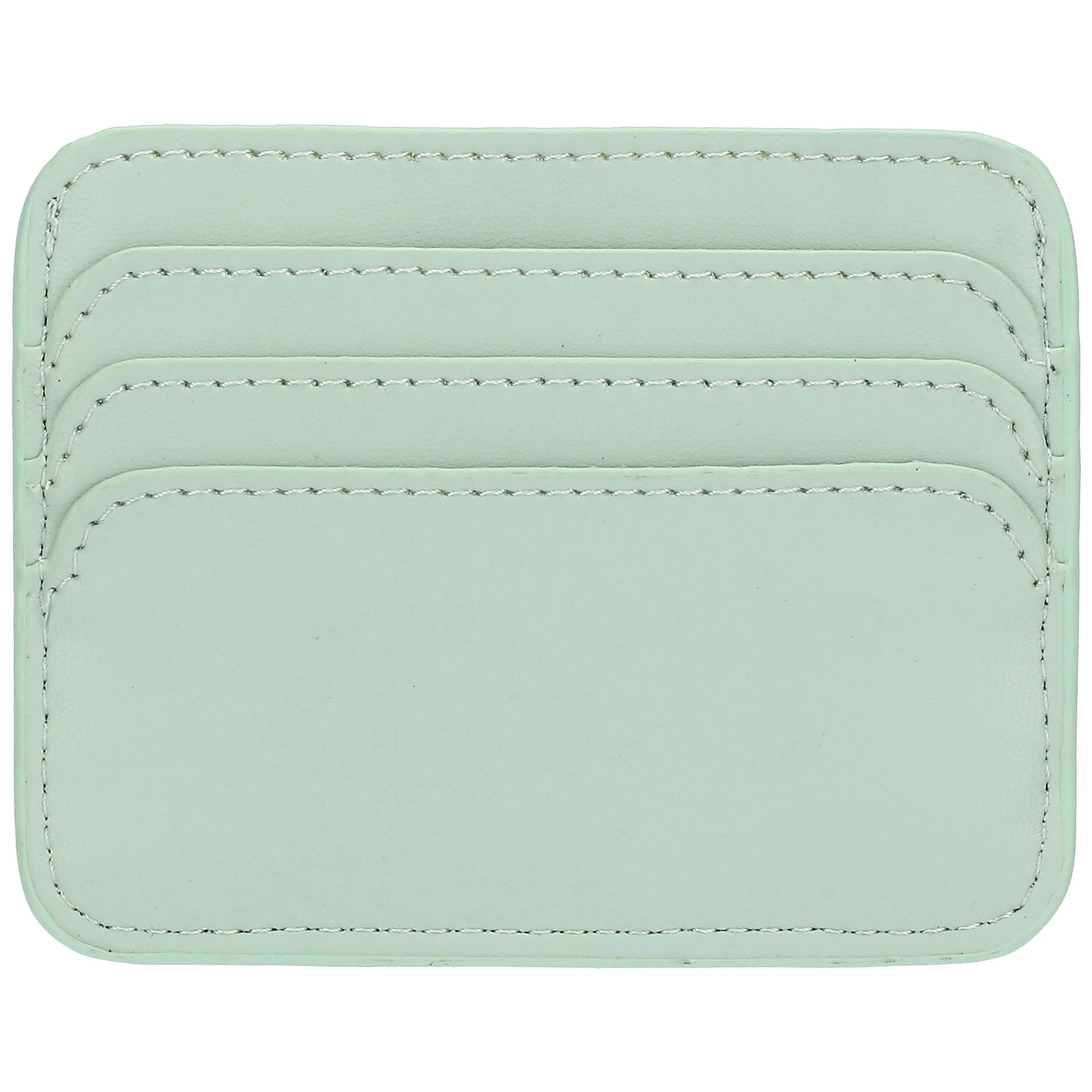 THUN Porta carte in ecopelle piccolo, verde* Borse, Portafogli E Trousse