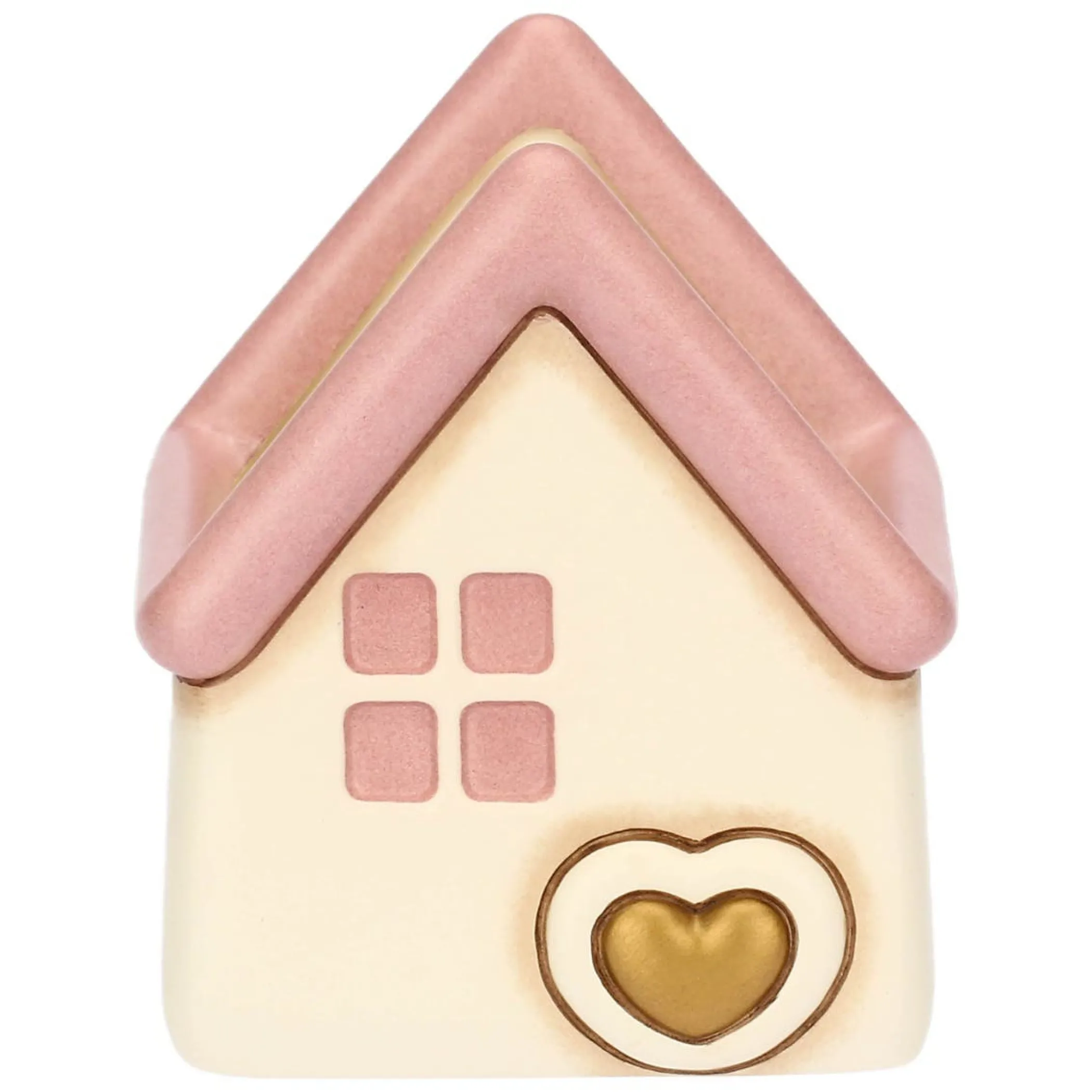 THUN Porta diffusore a forma di casetta con cuore in ceramica* Diffusori