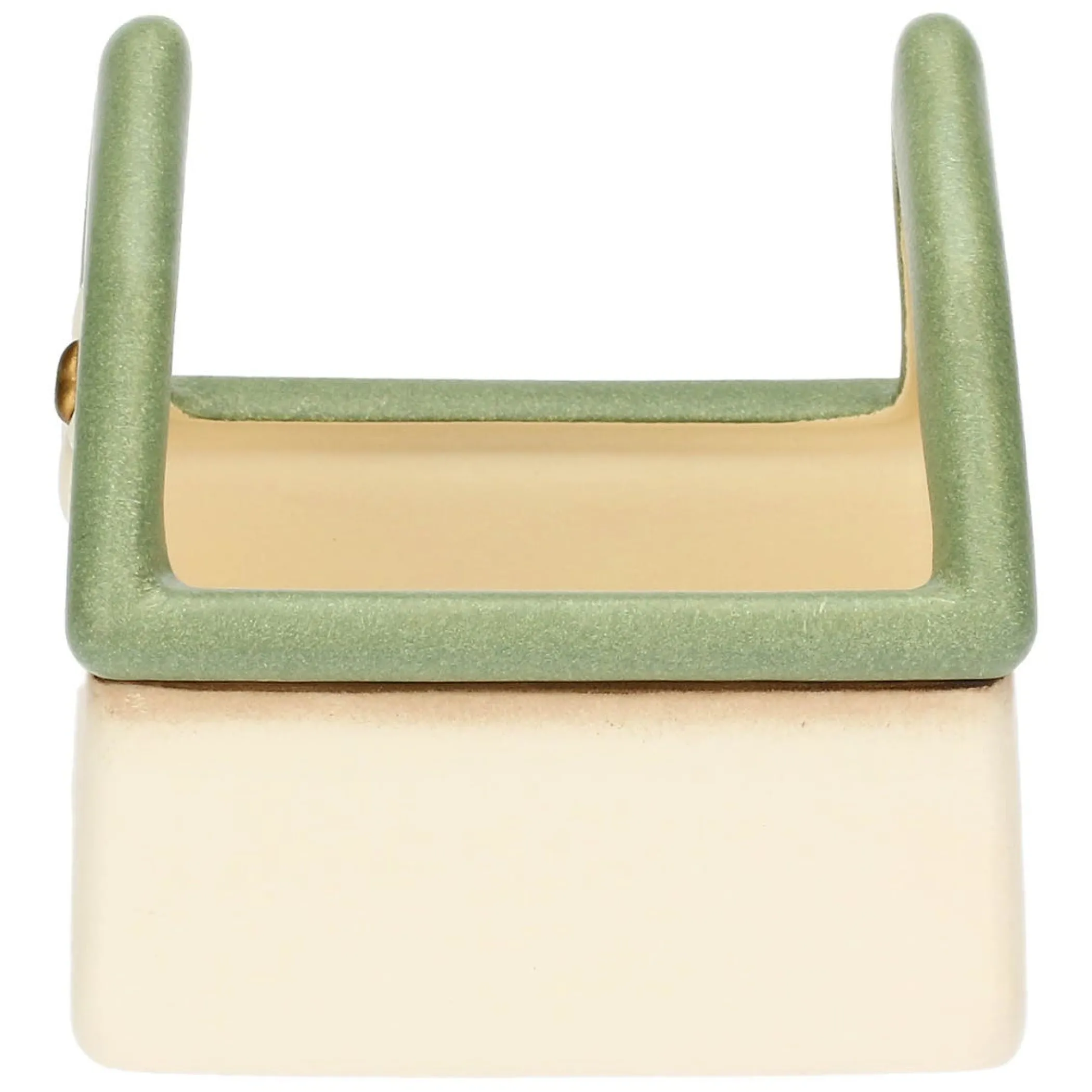 THUN Porta diffusore a forma di casetta con quadrifoglio in ceramica* Diffusori