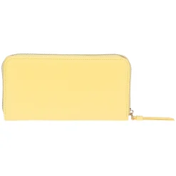 THUN Portafoglio con chiusura zip in ecopelle, giallo* Borse, Portafogli E Trousse
