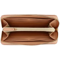 THUN Portafoglio con chiusura zip in ecopelle, rosa* Borse, Portafogli E Trousse