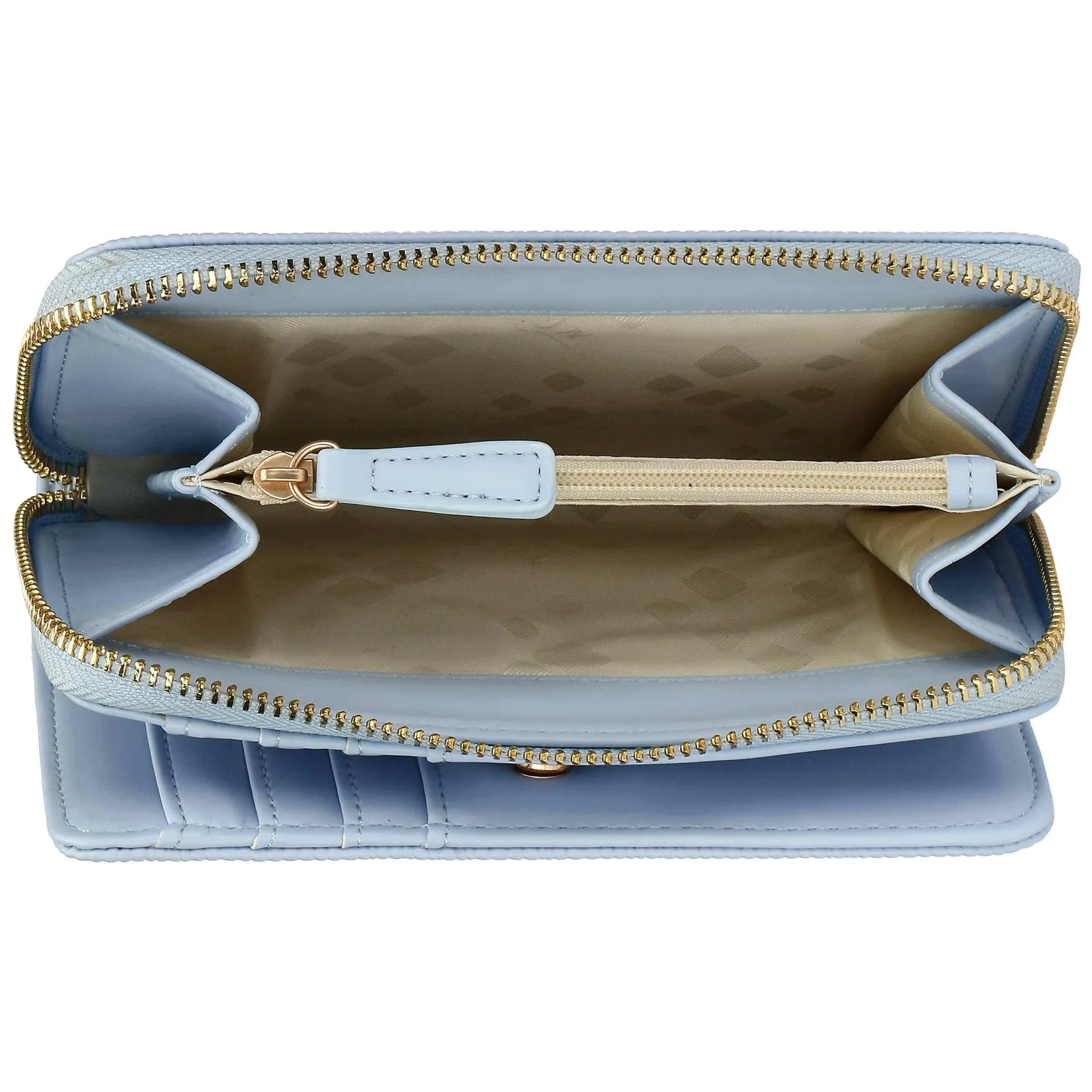 THUN Portafoglio in ecopelle medio, azzurro* Borse, Portafogli E Trousse