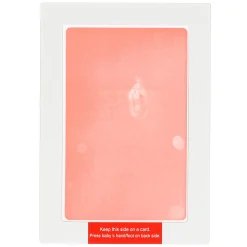 THUN Portafoto in ceramica e vetro girandola e coccinella con calco manina* Portafoto E Cornici