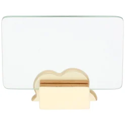 THUN Portafoto in vetro e ceramica con base a forma di fiore Iconic Elegance* Iconic Elegance|Portafoto E Cornici