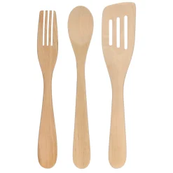 THUN Portamestoli in ceramica con mestoli in legno Happy Country* Posate E Utensili