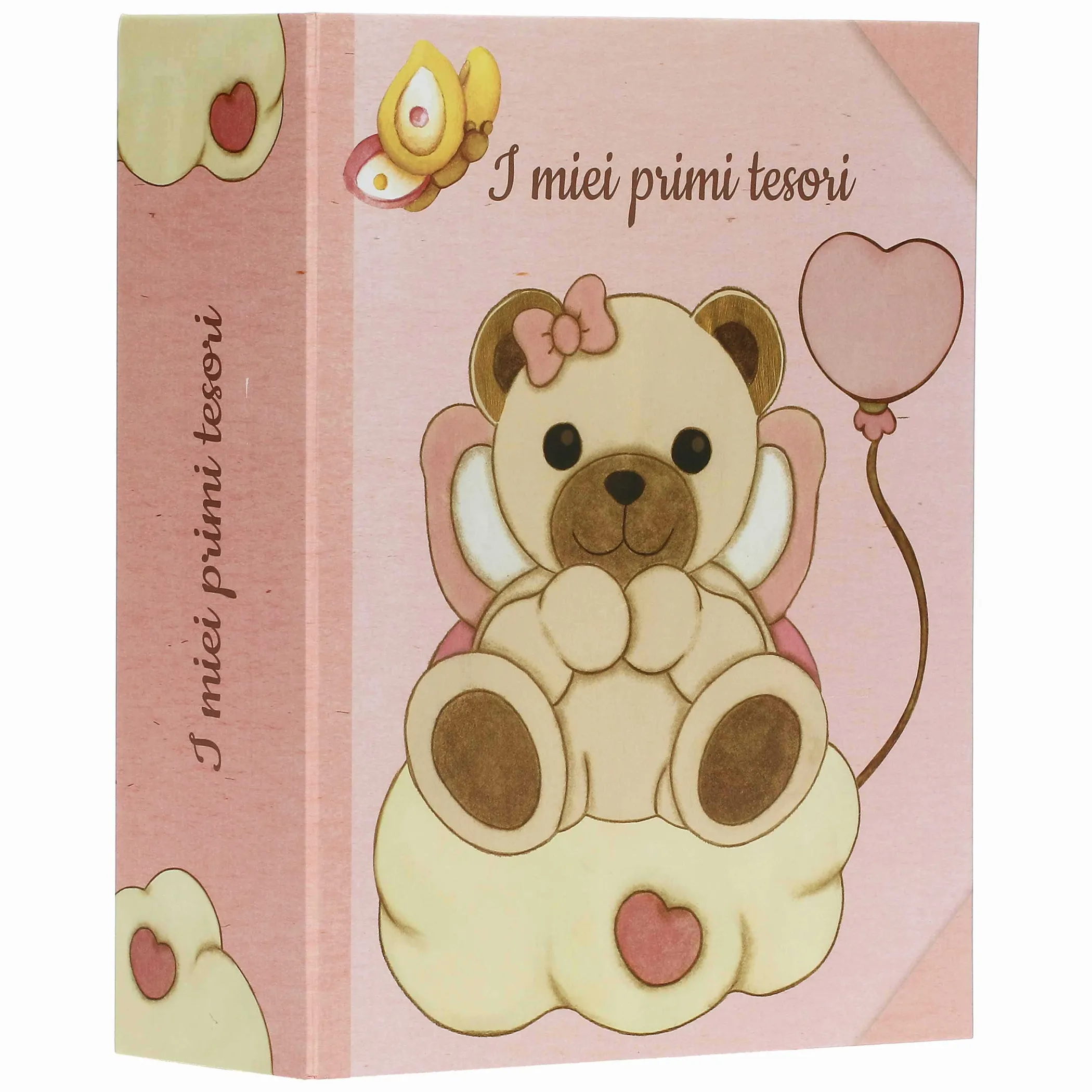 THUN Scatola ricordi rosa con Teddy* Regalo Nascita