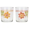 THUN Set 2 bicchieri acqua Fiori e Fantasia* Bicchieri E Caraffe