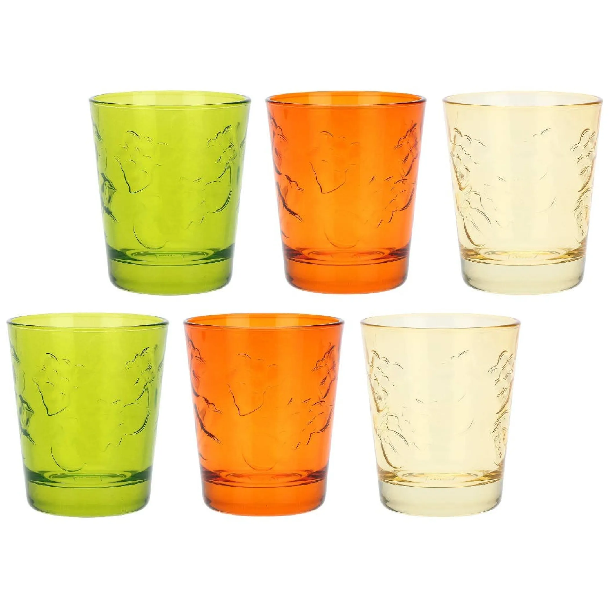 THUN Set 6 bicchieri colorati country* Bicchieri E Caraffe