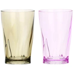 THUN Set 2 bicchieri in acrilico Florianne primavera* Bicchieri E Caraffe