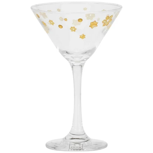 THUN Set 2 bicchieri Martini con shaker Sorprese di Natale* Bicchieri E Caraffe|Accessori Natalizi Per La Tavola