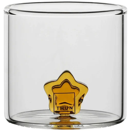 THUN Set 2 bicchierini in vetro con stella* Bicchieri E Caraffe