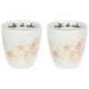 THUN Set 2 caffeini in porcellana* Bicchieri E Caraffe