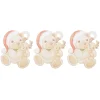 THUN Set 3 chiudipacco di carta Teddy* Chiudipacco